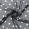 INSPIRE CHIC Women's 1950s Polka Dots Chiffon Square Pendant Necklace Scarves with Magnetic Buckle 1Pc - 4 of 4