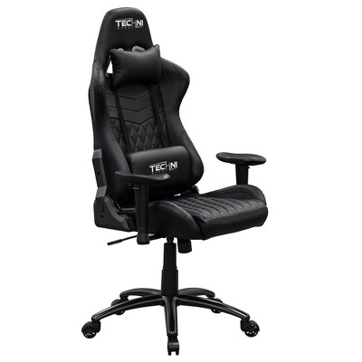 Ezra Adjustable Leg Rest Gaming Chair White - Mibasics : Target