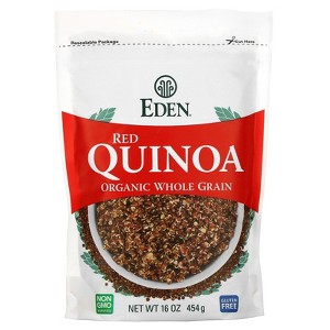 Eden Foods Organic Whole Grain, Red Quinoa, 16 oz (454 g) - 1 of 2
