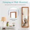 Best Choice Products Hanging Mirror Jewelry Armoire, Door or Wall Mounted Cabinet w/ LED Lights, Lock - 2 of 4
