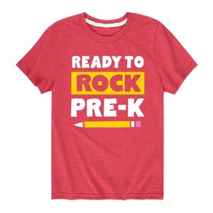 Boys' - Instant Message - Ready to Rock Pre-K Short Sleeve Graphic T-Shirt - 1 of 4