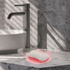 Unique Bargains Flower Soap Holder 5.31"x5.12"x1.38" 1 Pc - 2 of 4