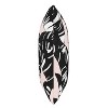 18"x18" Skyline Furniture Square Outdoor Throw Pillow Palm Springs Blush Black: Handmade, Zipper Closure, Polyester - 2 of 4