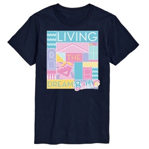 Men's - Barbie - Loving & Living the Dream Short Sleeve Graphic T-Shirt - 1 of 4