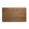 Salli Dining Table Natural Walnut - Christopher Knight Home: Mid-Century Modern, Seats 6, Trestle Base - 2 of 4
