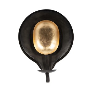 Metal Iron Wall Mounted Pillar Candle Holder Taper Candle Holder Modern Decorative Candle Sconce Candle Display Stand - 1 of 4