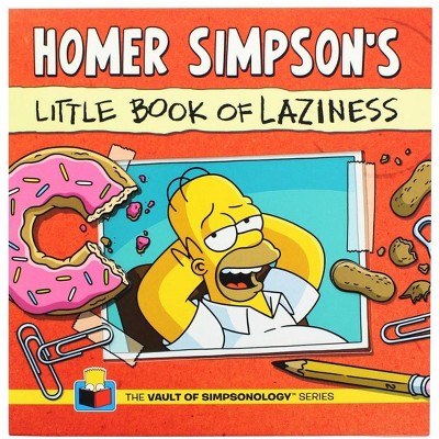 Nerd Block The Simpsons Homer's Little Book of Laziness (Vault of Simpsonology Series)