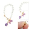 Unique Bargains Pearl Chain Bow Water Cup Pendant 1 Pc - 4 of 4