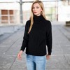 Anna-Kaci Women's Long Sleeve Cable Knit Turtleneck Sweater Soft Warm Cozy Pullover Classic Design - 4 of 4