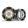 Fusion SG-FLT883SPG 8.8" Sports Grille Gray LED Tower Speakers with SG-FTMNTSWV Universal Swivel Mount Brackets, Pair, Fits 1.31"-2.5" Bars - 2 of 4