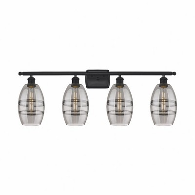 Vaz - 4 Light Bath Vanity In Industrial Style-9.13 Inches Tall and 35.88 Inches Wide