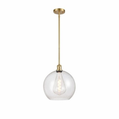 Athens - 1 Light Mini Pendant In Industrial Style-14.38 Inches Tall and 11.75 Inches Wide