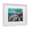 Trademark Fine Art Carolee Vitaletti Wild Octopus I Matted Framed Art - 3 of 4