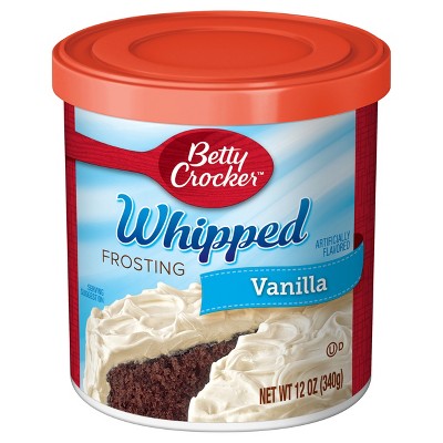 Betty Crocker Whipped Vanilla Frosting - 12oz