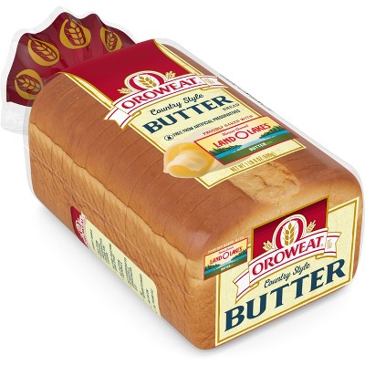 Oroweat Country Butter Bread - 24oz : Target