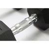 Hex Dumbbell Set, Rubber Encased Exercise & Fitness Dumbbells for Home Gym, Hand Weights for Strength Training, in Multiple Weights - 4 of 4