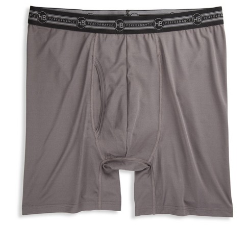 Harbor Bay Mens Big And Tall Tech Stretch Solid Boxer Briefs - Men's ...