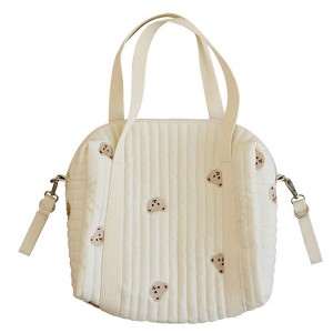 MyKids-Usa Baby Embroidered Pattern Solid Color Storage Mommy Hanging Bag - 1 of 2