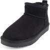 Soda Women's Mute Faux Fur Lined Mini Boot - 2 of 4