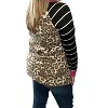Women's Leopard Long Sleeve Tee - honeyme - 2 of 2