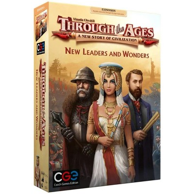 Through The Ages - A New Story of Civilization, New Leaders and Wonders Expansion Board Game