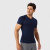 Anna-Kaci Active Men's Fitted Short Sleeve Performance T-Shirt with Stretch Fabric and Moisture-Wicking Comfort - 4 of 4