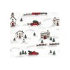 Hudson Baby Unisex Baby Cotton Flannel Receiving Blankets, Christmas Scene, One Size - 3 of 4