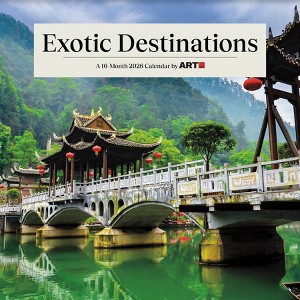 Trends International 2026 Exotic Destinations 12"x12" Wall Calendar - 1 of 4