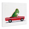 Stupell Industries Dinosaur Monster Sports Car Canvas Art, 40" x 30" - 2 of 4