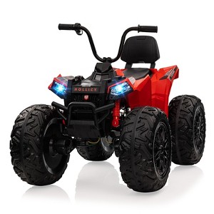 24V Electric Ride-On ATV for Kid Ages 3-8 with Dual Motors,Parental Remote,Puncture-Proof EVA Tire¨C Outdoor 4-Wheeler - 1 of 4