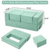 Jojoka Kids Play Sofa Set, 3-Piece Modular Convertible Toddler Couch and Floor Sofa for Children’s Room and Playroom - 2 of 4
