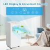 8000 BTU Portable Air Conditioner,3-in-1 AC Unit with DehumidifierFan for Rooms Up to 350 Sq.Ft,Ultra Quiet with Remote Control and Window Kit,White - 3 of 4