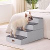 ZOMISIA Dog Steps for Couch - Extra Wide Pet Stairs for Small Dogs and Cats, Dog Steps with Non-Slip Bottom - 4 of 4