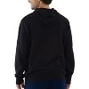 Seven Times Six Stranger Things Hoodie Mens Logo Long Sleeve Graphic Print Pullover Black - 4 of 4