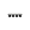Meridian Furniture,Pavilion Boucle Fabric Bench - 2 of 4
