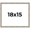 PosterPalooza | Classic Modern Silver Picture Frame - UV Acrylic, Backing Board, Hanging Hardware Included - 2 of 4