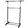 Home Basics 2 Tier Expandable Garment Rack, Black - image 3 of 4