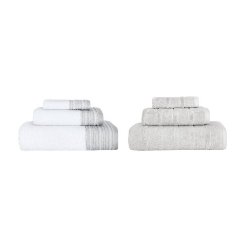 Infinitee Xclusives Premium White Hand Towels 6 Pack, 16x28 Inches, Hotel  and Spa Quality, Highly Absorbent