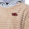 NCAA Arkansas Razorbacks Women's Oatmeal Fashion Hooded Sweatshirt - 3 of 3