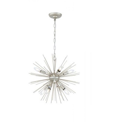 Elegant Lighting Timber 8 light Champagne pendant