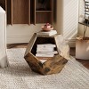 Modern Cat Kennel,Litter Box,Artificial Flower Pots,Side Tables For Couch With Storage,Multifunctional Furniture Design-Cuddlewood - 2 of 4
