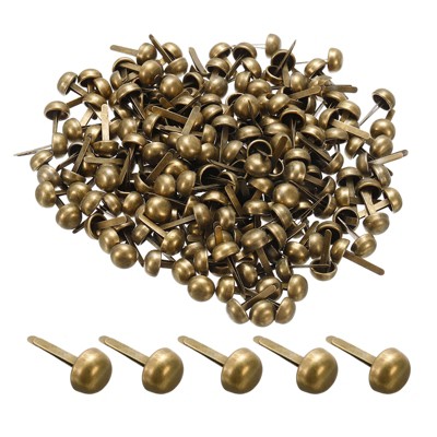 Unique Bargains Corrosion Resistance Light Weight Durable Arts and Crafts Brads 200 Pcs