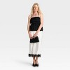 Women's Strapless Peplum Top - A New day™ - 3 of 3