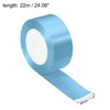 Unique Bargains Single Side Solid DIY Wrapping Decoration Roll Satin Ribbons - 2 of 4
