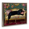 Stupell Industries Opulent Interior Panther Floating Frame Canvas Art - 2 of 4