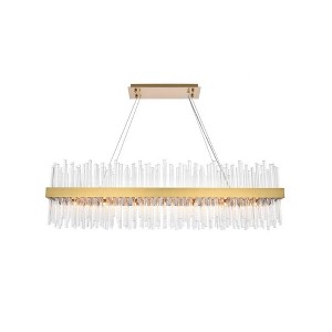 Elegant Lighting Dallas 28 - Light Chandelier in  Satin Gold - 1 of 4