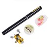 Fishing Rod Reel Combo Set,Mini Telescopic Portable Pocket Pen Fishing Rod,Pole Reel Lures Baits,Jig Hooks Kits Type - 2 of 4