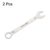 Unique Bargains 3Cr13 Stainless Steel Metric Thin Combination Wrenches 2 Pcs - 3 of 4