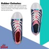Disney Girls Lilo & Stitch Sneakers - Lilo and Stitch High Top Athletic Shoes - Lilo and Stitch High Top Lace Up Sneakers - 3 of 4