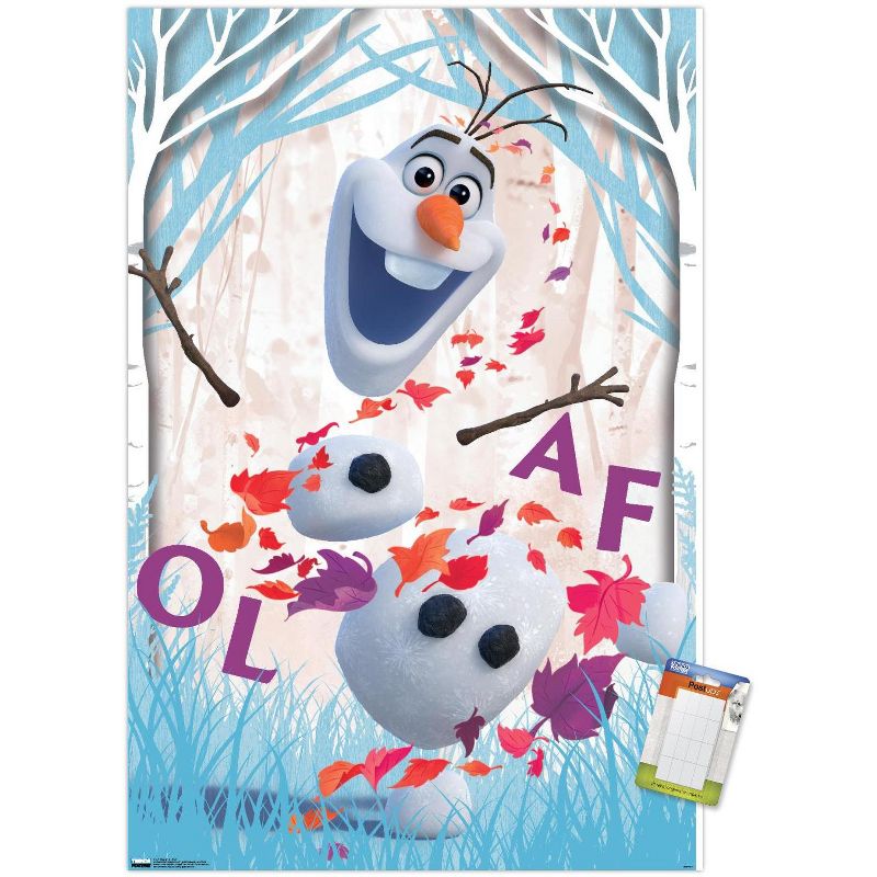 Trends International Disney Pixar Frozen 2 - Olaf Unframed Wall Poster Prints, 1 of 7